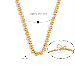 Ketting met hartjes