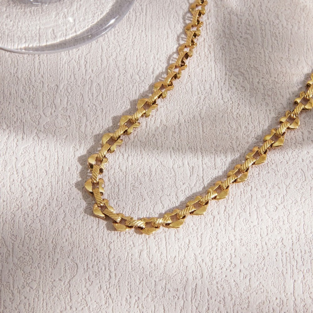 Ketting met hartjes