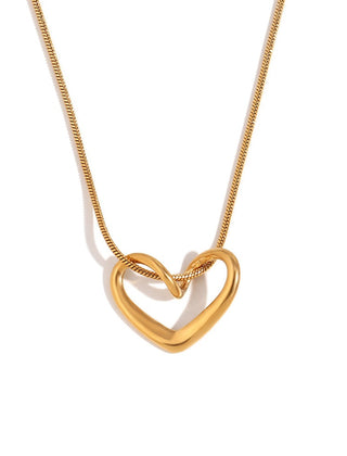 Fijne ketting met hartje