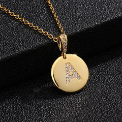 Initial ketting met zirkonia