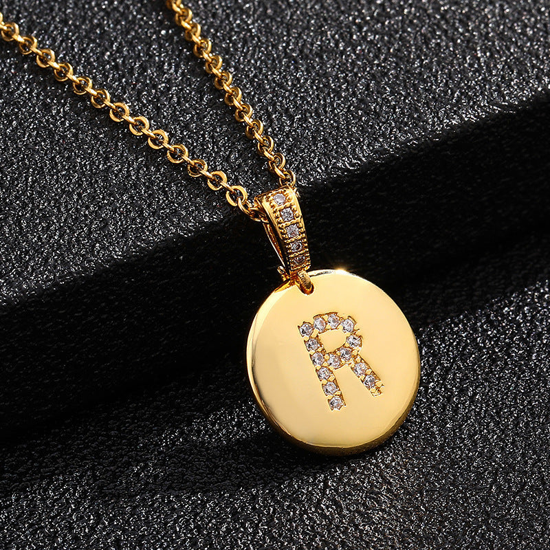 Initial ketting met zirkonia