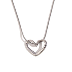 Fijne ketting met hartje
