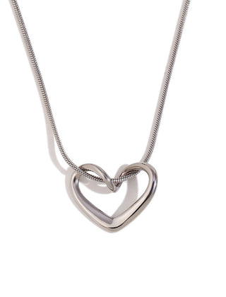 Fijne ketting met hartje