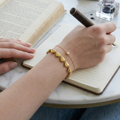 Armband met hartjes