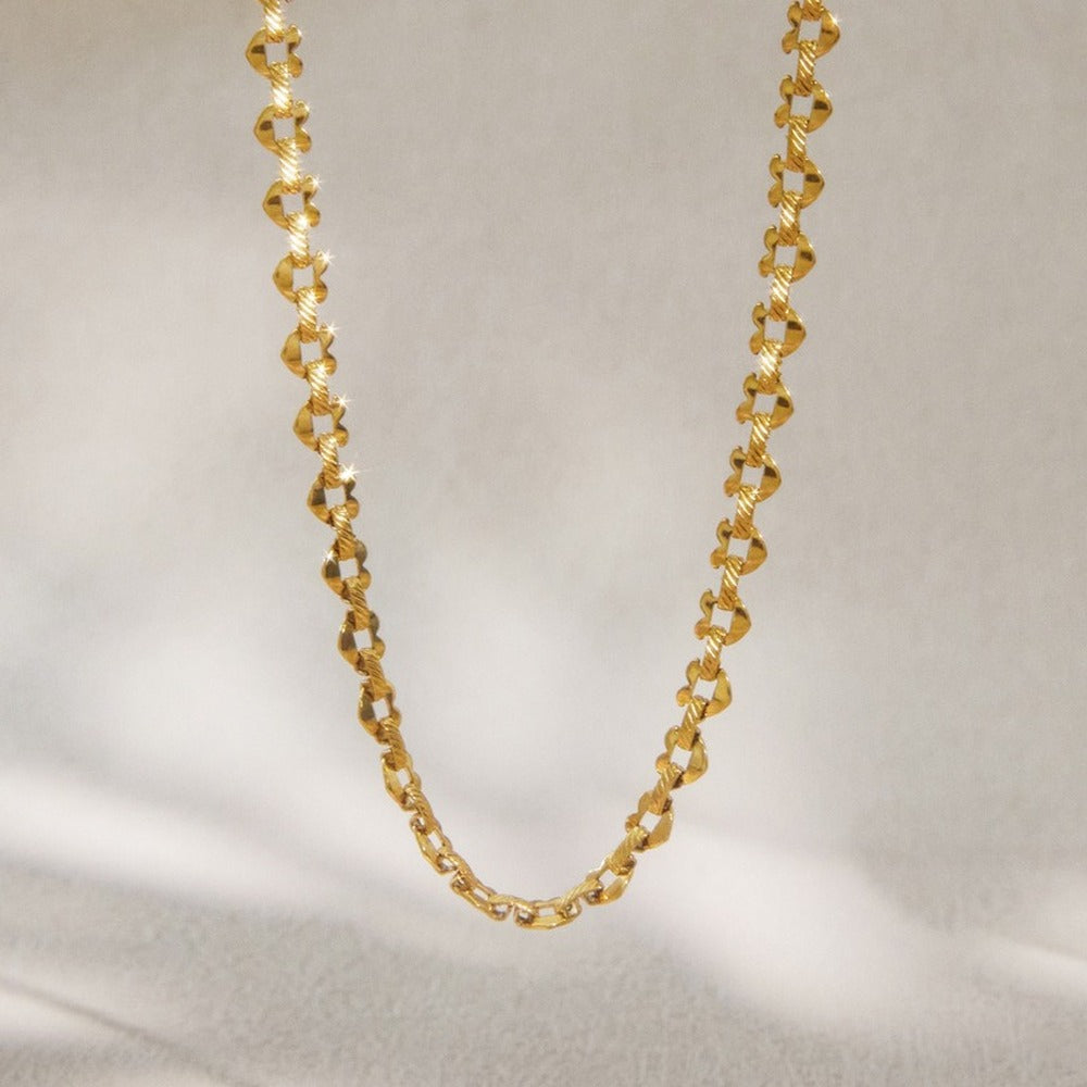 Ketting met hartjes