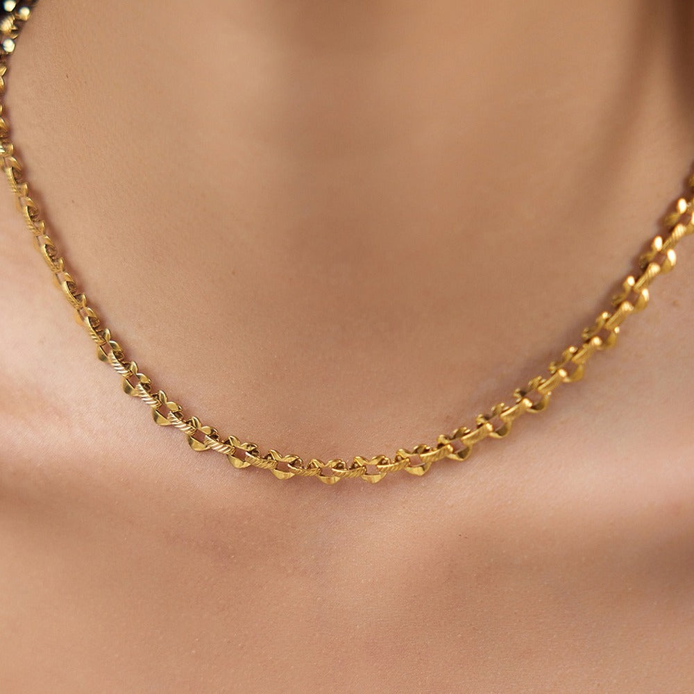 Ketting met hartjes