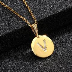Initial ketting met zirkonia