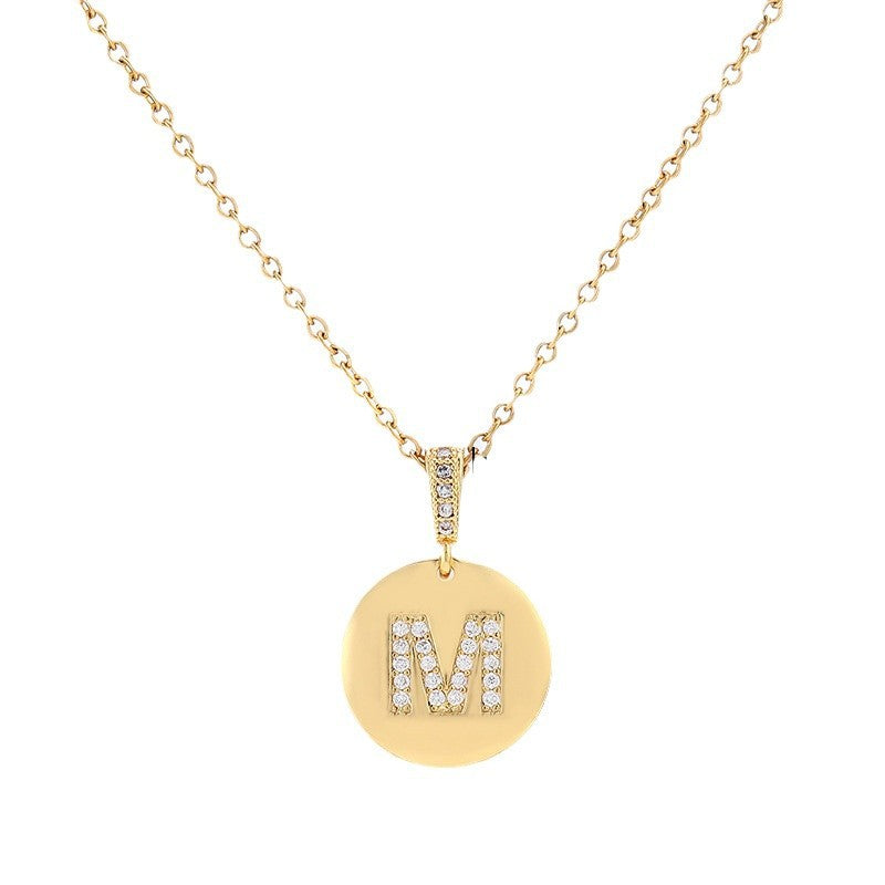 Initial ketting met zirkonia