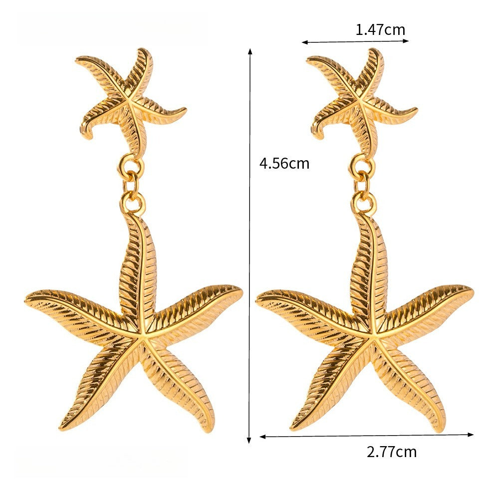 Gouden ketting met klavertjes