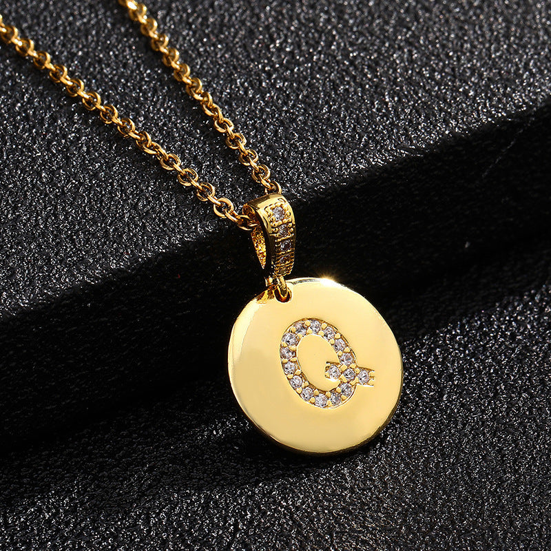 Initial ketting met zirkonia
