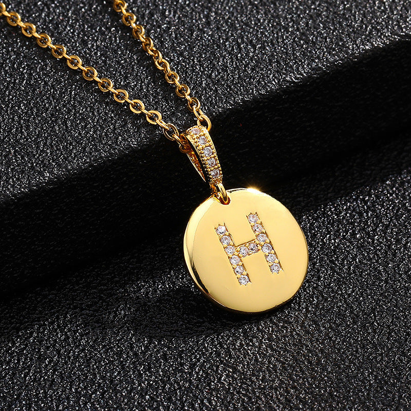 Initial ketting met zirkonia