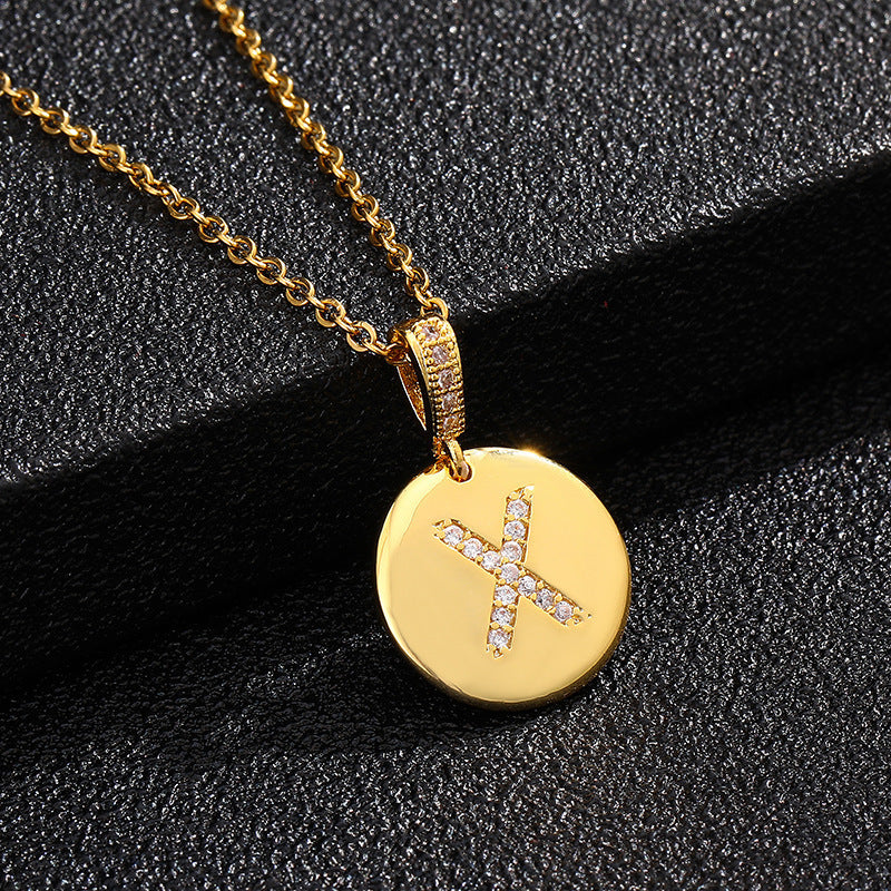 Initial ketting met zirkonia