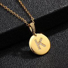 Initial ketting met zirkonia