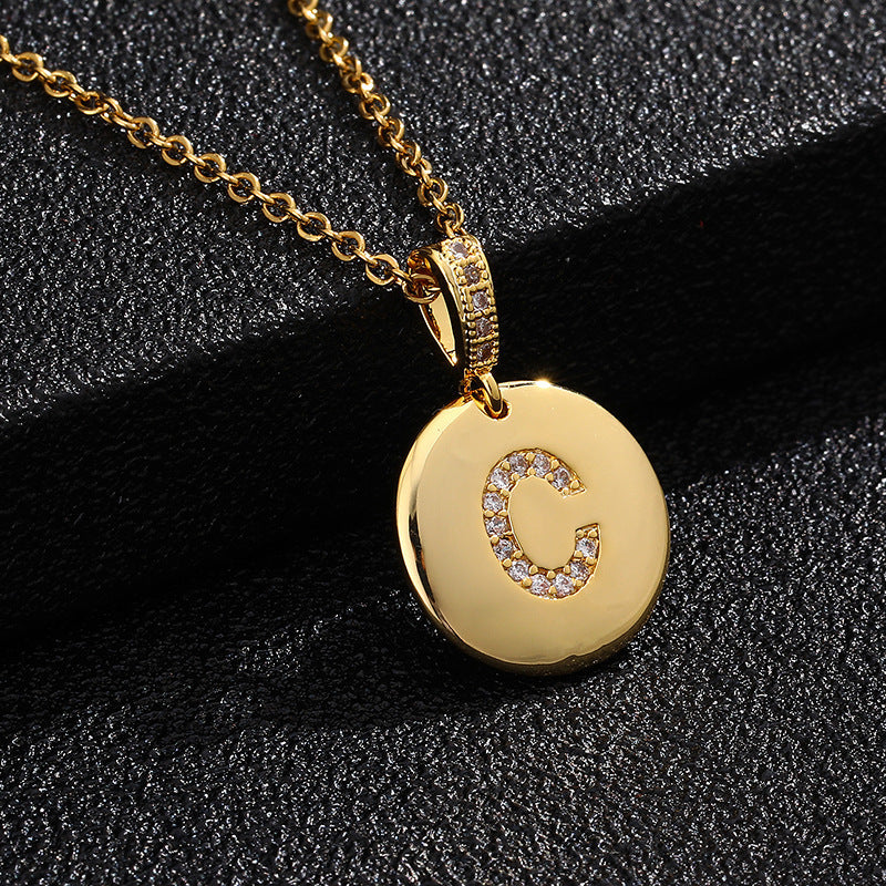 Initial ketting met zirkonia