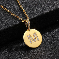 Initial ketting met zirkonia